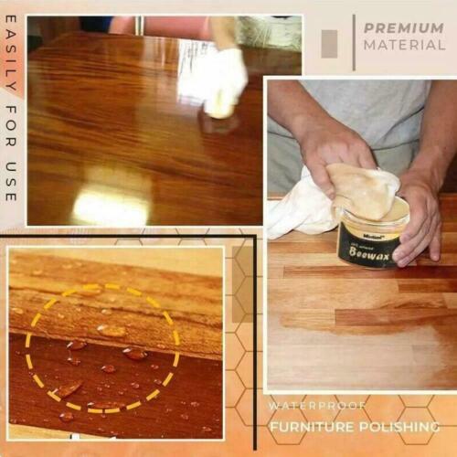 Wood Seasoning Beewax Complete Solution Furniture Care 1 Polishing Beeswax 85 gm