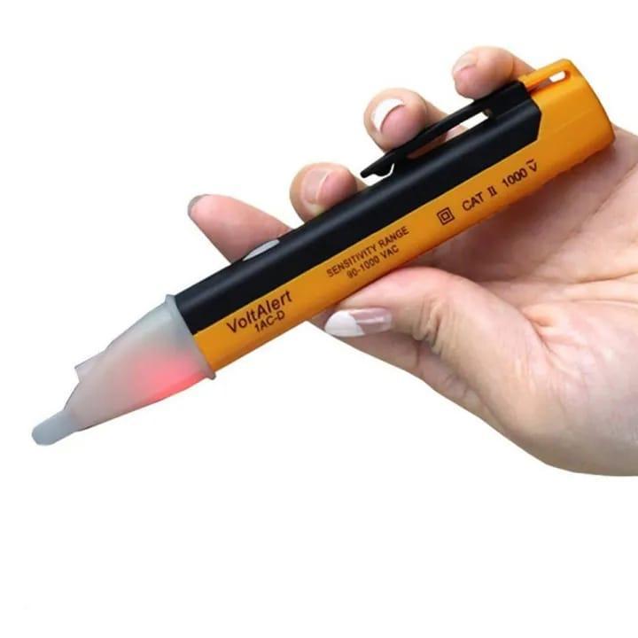 Electric Digital Voltage Tester Pen With LED Indicator And Beep Alert