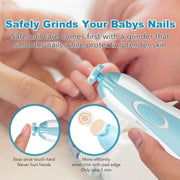 Electric Baby Nail Trimmer Clipper Set