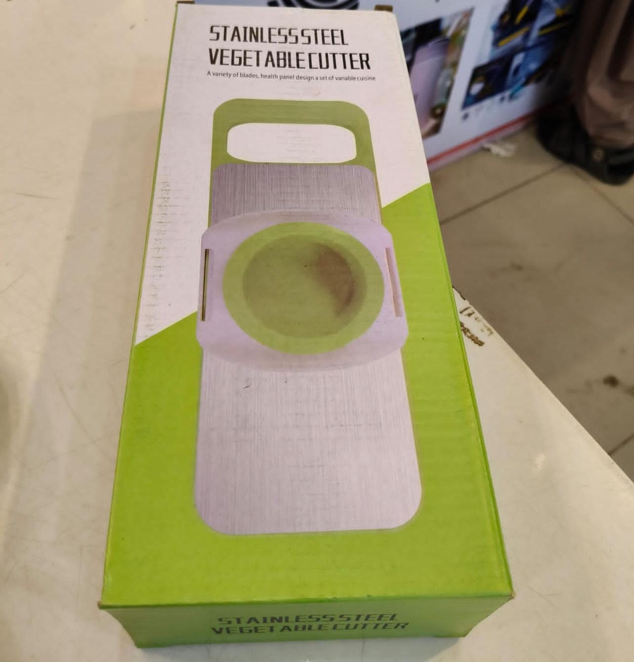 5in1 Vegetable Cutter | Multifunctional Stainless Steel Vegetable Cutter & Slicer